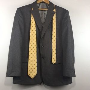 Geoffery Beene Houndstooth Sports Coat, Like New!